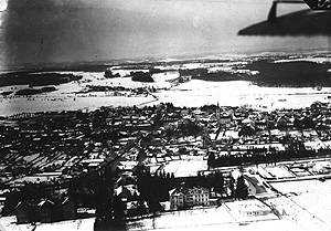 Kri�evci iz zraka - 1935. godine - snimio J. Helebrandt