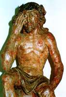 Ranjeni Isus, drvo, 18 st.